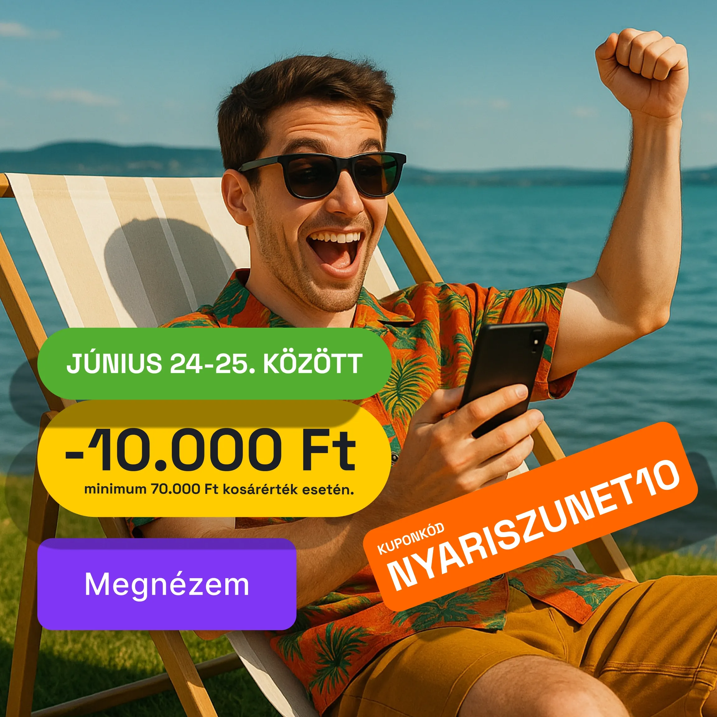 Nyáriszünet kupon 2025.06.24-25