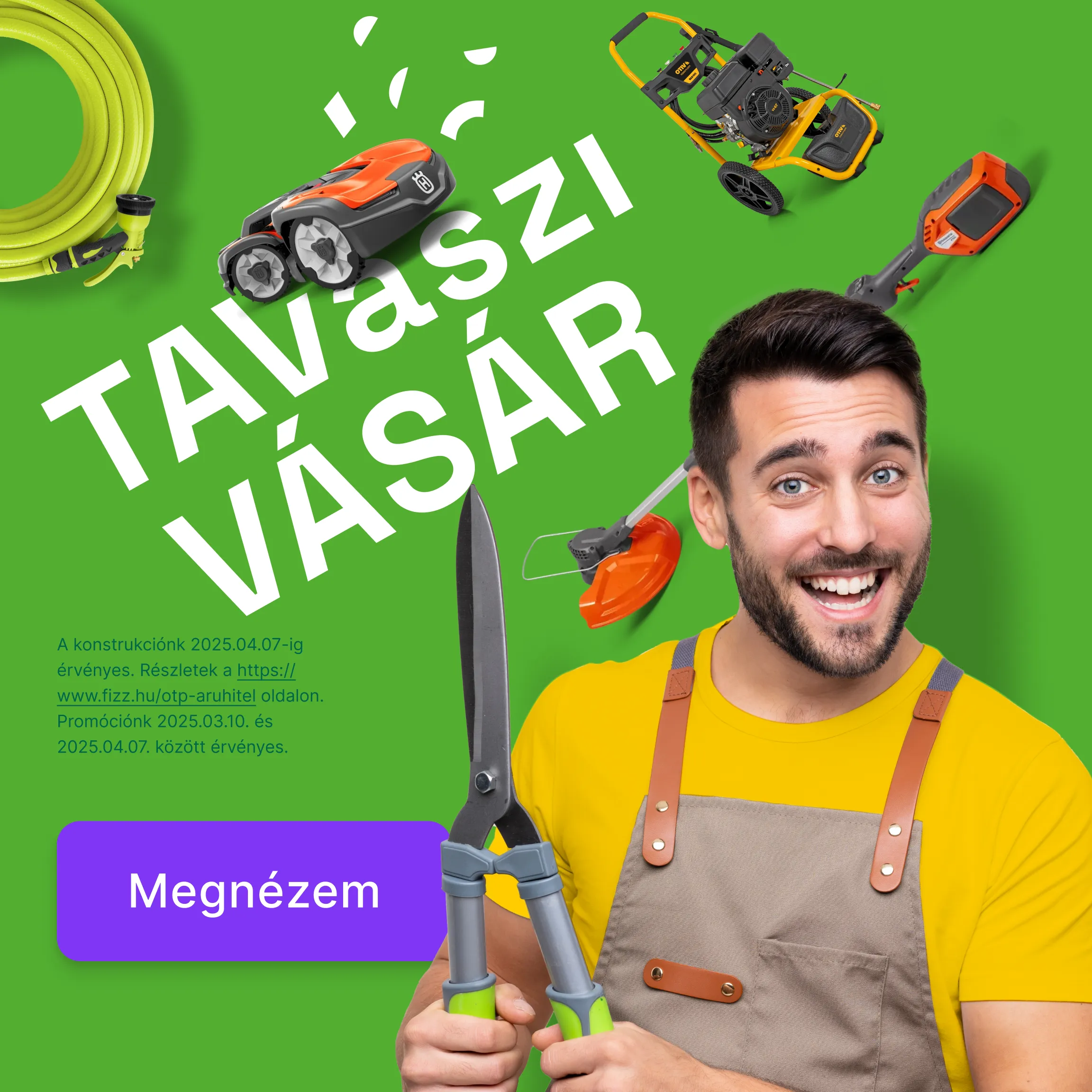Tavaszi vásár 20 havi 0% THM
